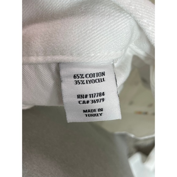 NWT Rails Atwater Blanche Distressed White Slouchy Straight Leg Jeans School 25 - Picture 9 of 11